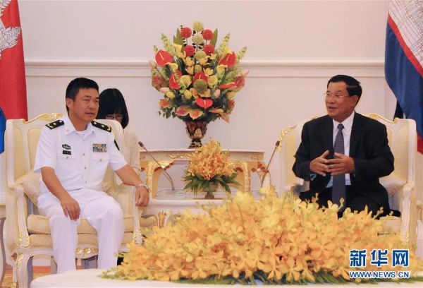 外媒:中柬海军首次联合演习登场 此前日舰刚离开