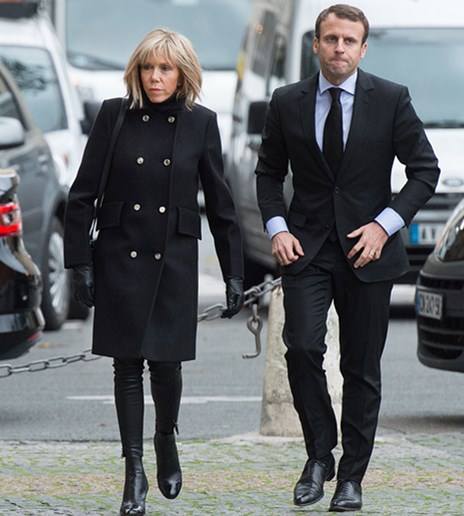 法国最热总统候选人被曝“婚外情” 马克龙否认