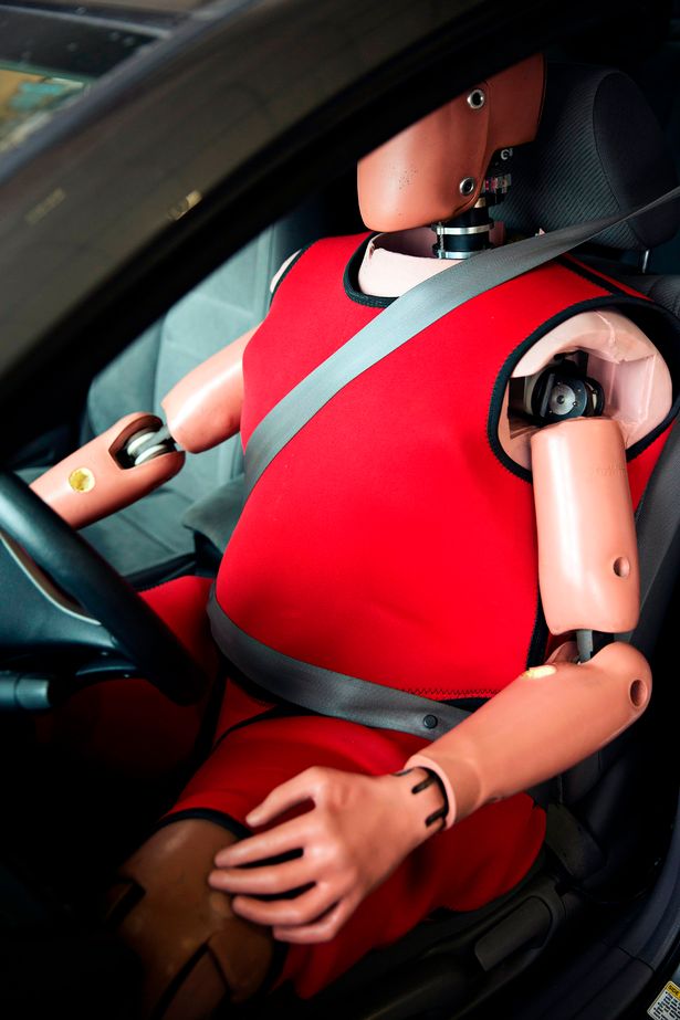 美国一家公司为肥胖者设计碰撞测试模型 提高肥胖人士驾车安全