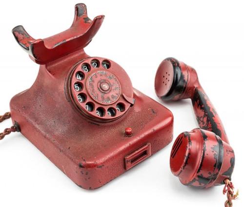 希特勒战时电话拍卖起价10万美元 曾用其发号