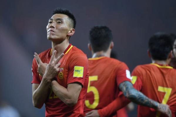 世预赛:中国胜韩国