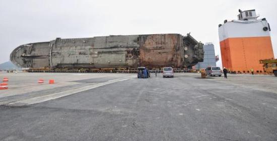 韩海水部致函中国交通部 感谢成功打捞世越号