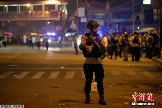 印尼雅加达公交站爆炸案主谋落网 其中一人曾入狱