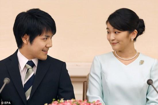 日本公主将放弃皇族身份下嫁平民同学
