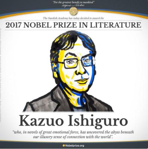 2017诺贝尔文学奖获得者:日裔英国小说家石黑一雄