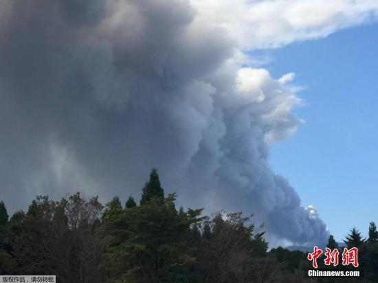 日本新燃岳火山或发生喷发 火山喷发预警为3级