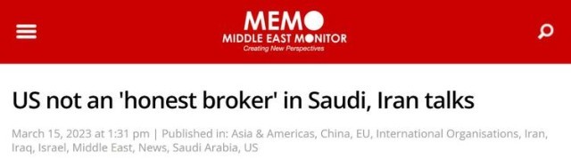 外媒持续热议沙伊北京对话成果:中国是毋庸置疑的和平缔造者_fororder_图片1