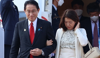 岸田夫人罕见单独访美，专家：想通过“第一夫人外交”拉近与美关系.jpg