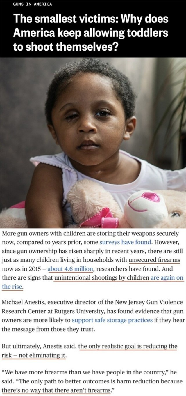 枪支暴力:美国无法克服的“公共卫生危机”