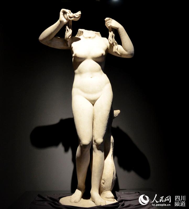 图为爱神维纳斯雕像。（周栩如 摄）
