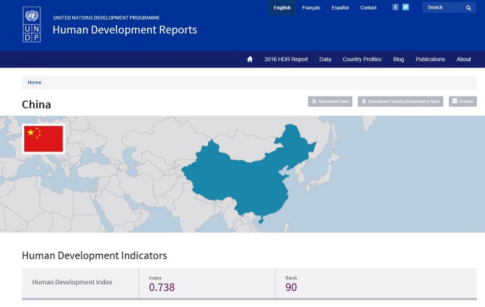 联合国报告里的中国数据hdi再提升中国减贫成就贡献世界