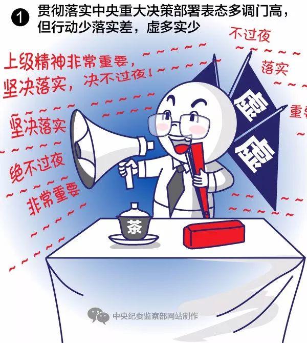 中纪委网站为形式主义官僚主义画像了!