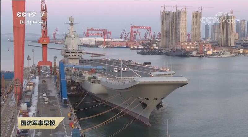 大抓练兵备战!国产航母山东舰多角度训练画面曝光(最新发布)