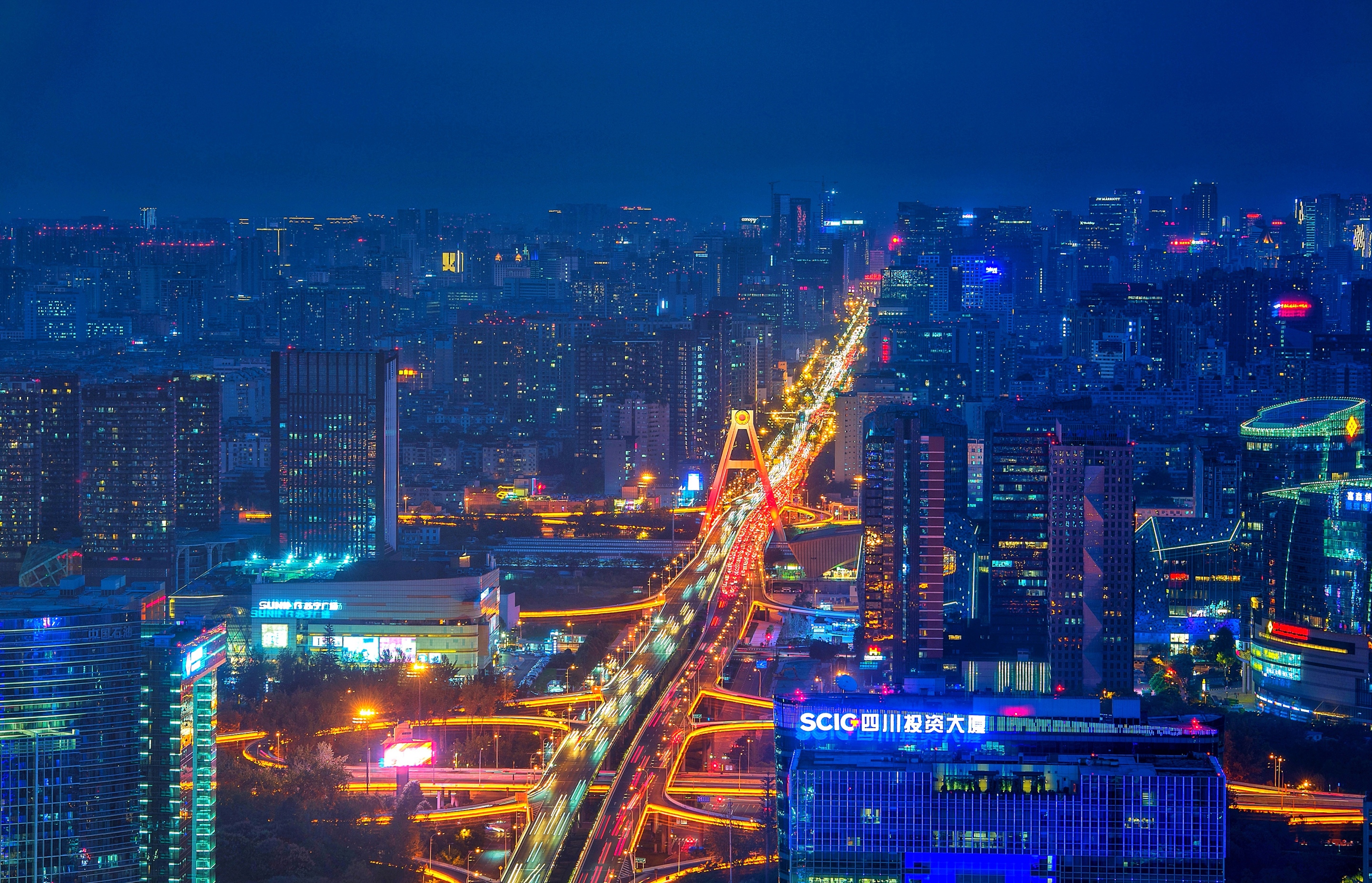 天府新区夜景(来源:ic)