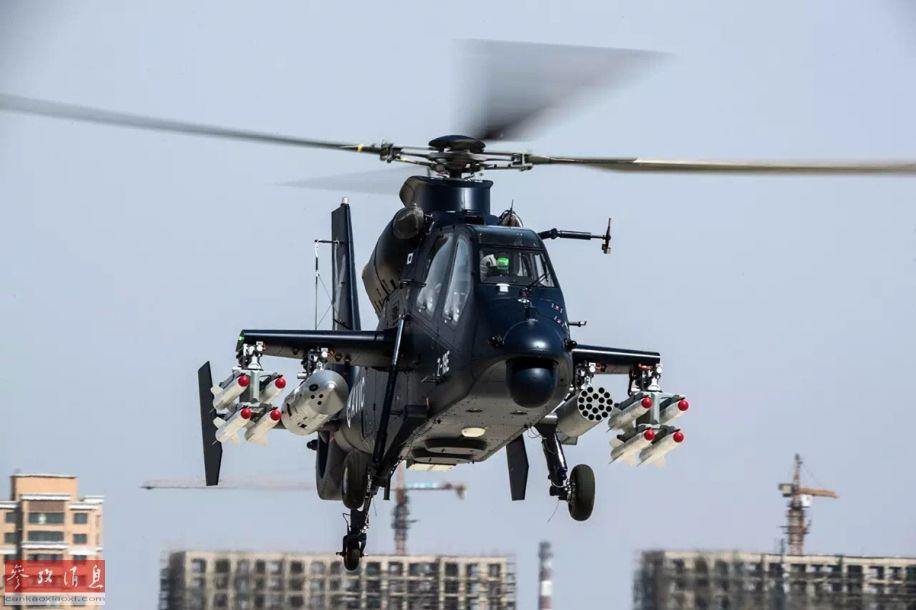 中国陆航直-20性能超越"黑鹰"直升机