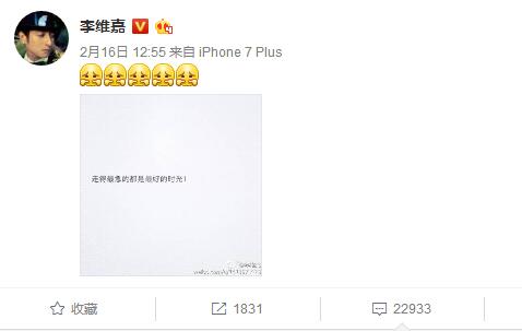 李维嘉发伤心感慨 李维嘉发伤心感慨