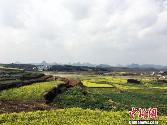 清镇市红枫湖镇右二村的春天.