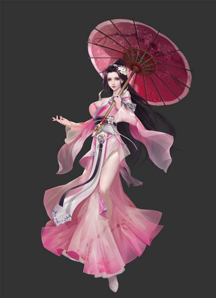 韩国美女古装cos 全身完全还原【图】
