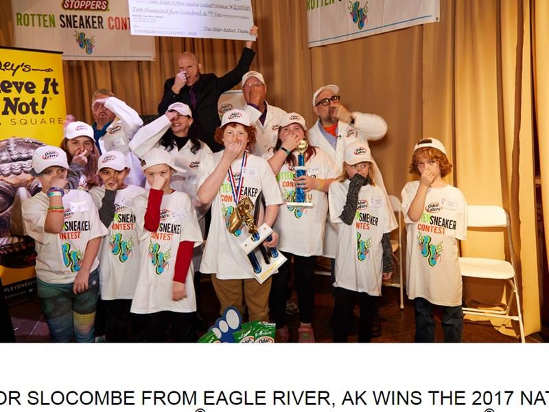 纽约举办臭鞋比赛 纽约举办臭鞋比赛