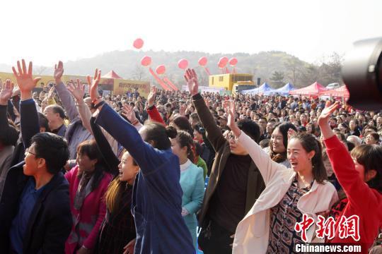 中国绿色名县山西安泽黄花旅游月开启春游模式