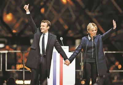 39岁的马克龙当选法国新一任总统