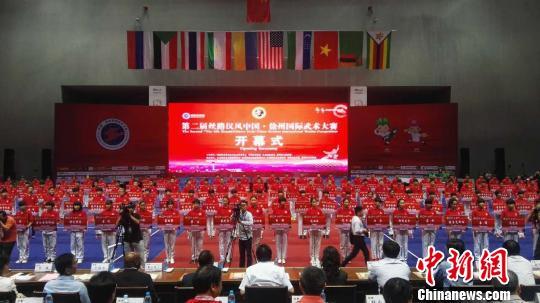 第二届中国徐州国际武术大赛:中外选手秀武艺