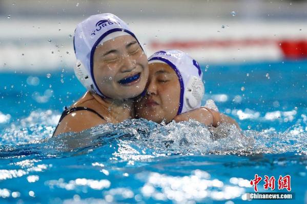 天津全运会 天津队夺女子水球冠军