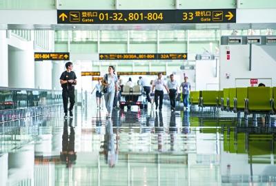 武汉天河机场T3航站楼启用
