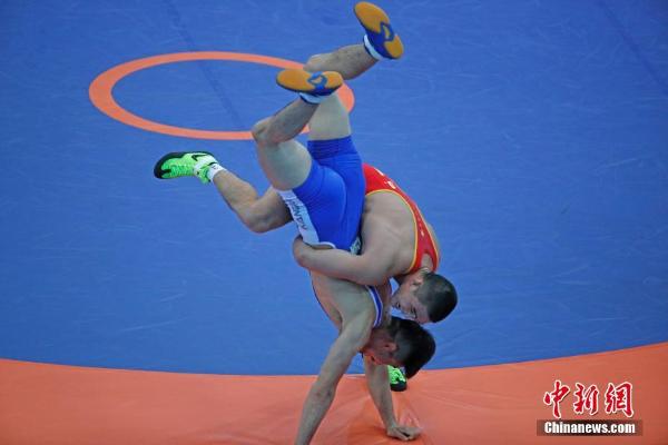 天津全运会 国际式摔跤开赛