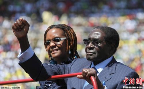津巴布韦 第一夫人 :我已做好准备接任总统