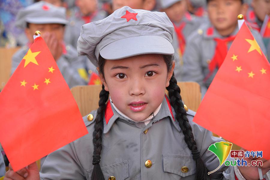 四川阿坝州首批红军小学授牌仪式在小金县举行