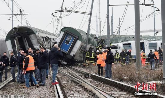 意大利列车脱轨事故:4名铁路高管涉渎职遭调查