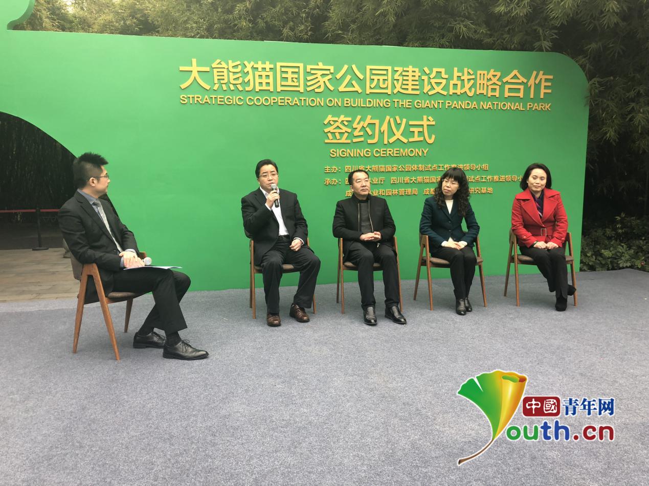 5年投资100亿 大熊猫国家公园建设战略合作将助力19县脱贫致富_新闻频道_中国青年网