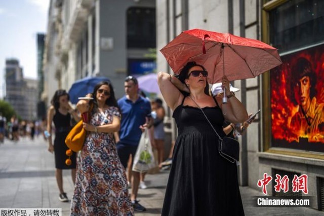 世衛官員：西班牙和葡萄牙今年已有1700人死于高溫