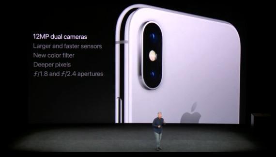 iPhone X配1200W双摄 双OIS防抖 低光拍摄出