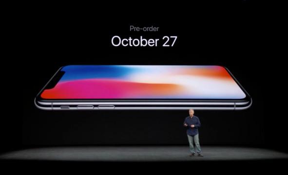 iPhone X配A11处理器 8388元起10月27日预定
