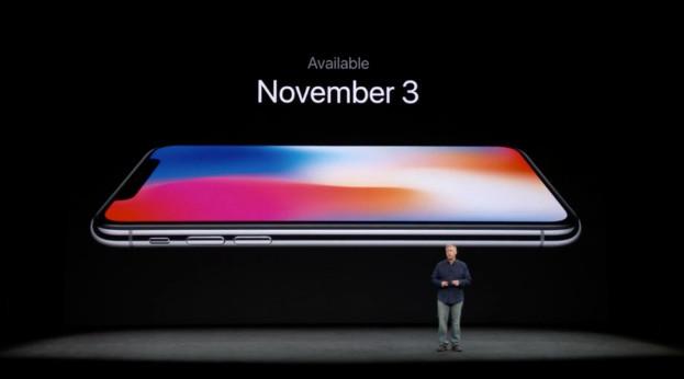 iPhone X配A11处理器 8388元起10月27日预定