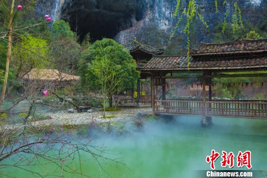 酉阳桃花源重新开园秦风古韵恍若穿越千年(图)