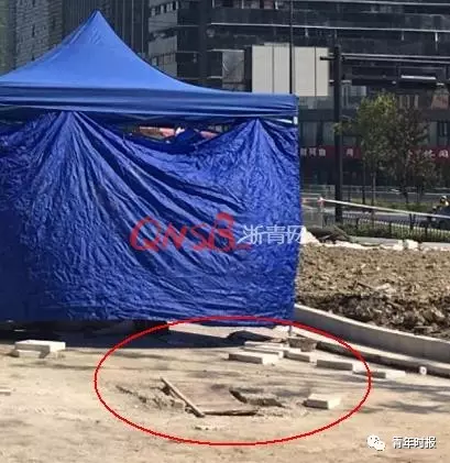 杭州在建酒店窨井中发现男尸 全身赤裸身上有血迹
