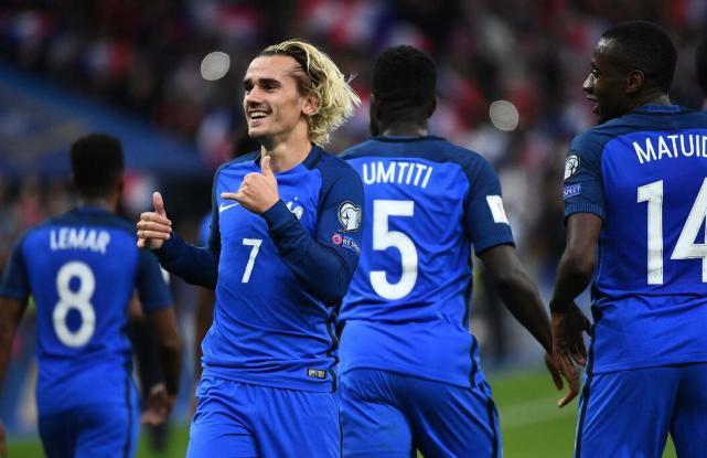 世预赛法国2-1晋级世界杯 格子传射吉鲁建功