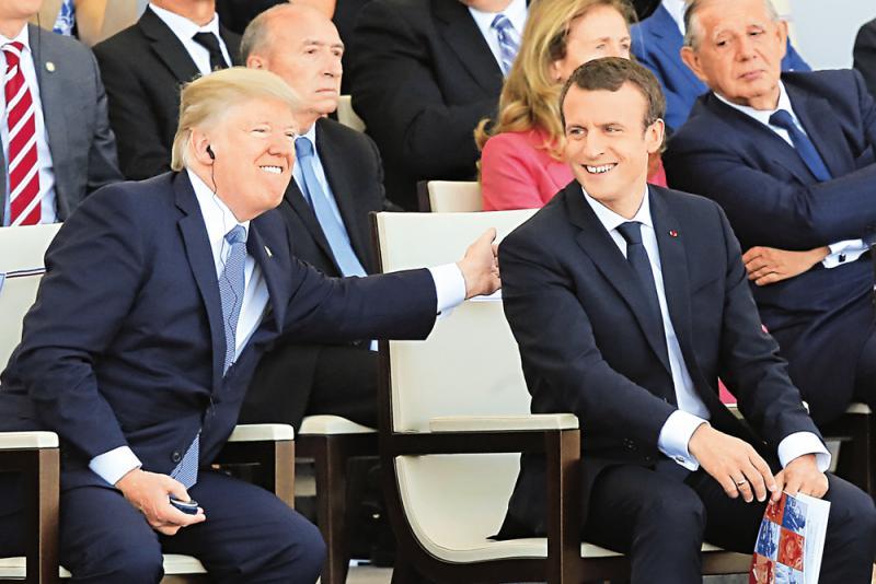 眼红特朗普希望举行独立日盛大阅兵仪式仿效法国