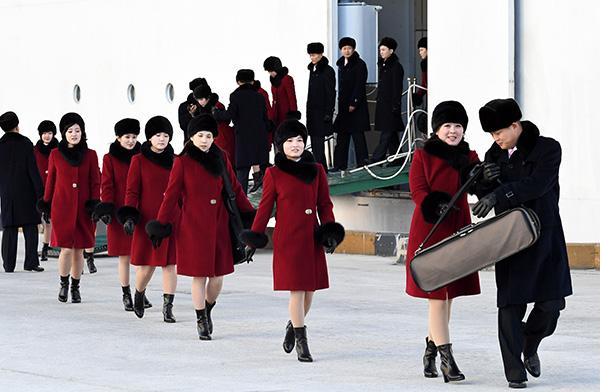 朝鲜乐团牡丹峰玄松月图片