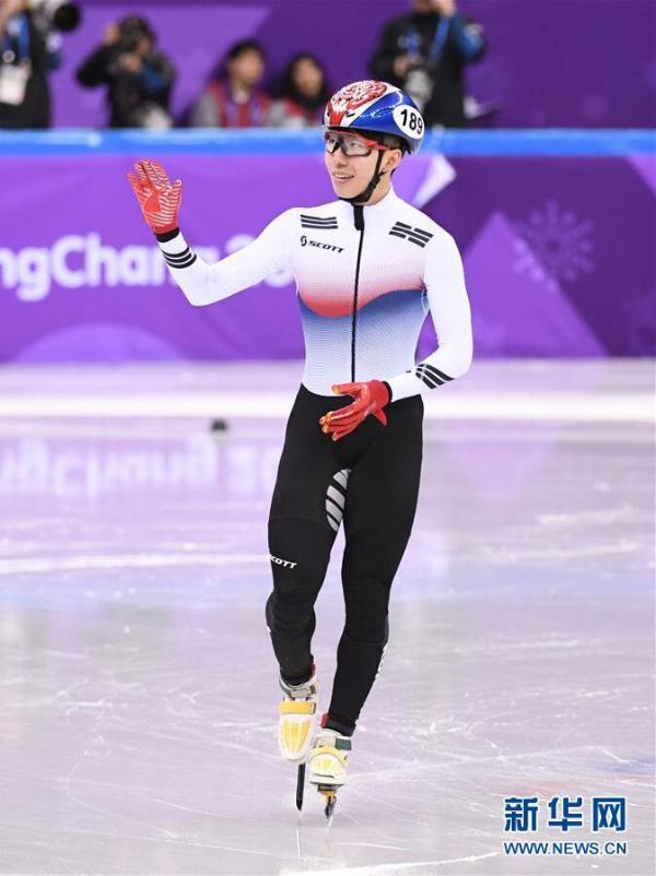 韩国短道速滑选手图片
