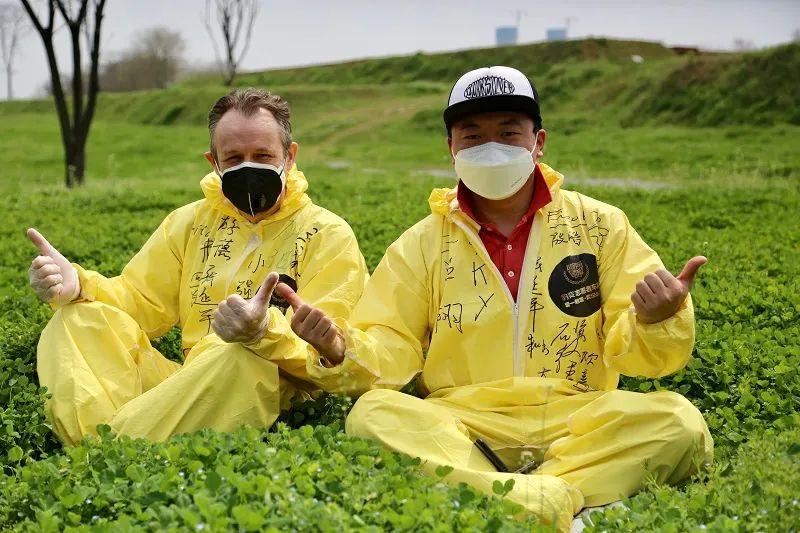 法国在汉志愿者弗雷德武汉人让我感动