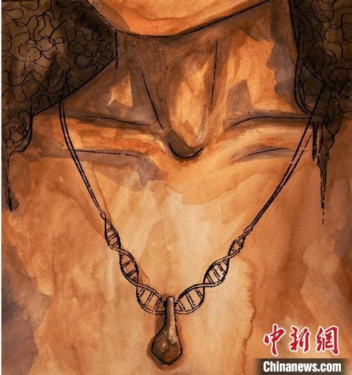 ׹����������ͼ��ͼ�е�׹��ΪDNA������ʽ(ͼƬ����Myrthe Lucas)����ʩ���ָ���Ȼ ��ͼ