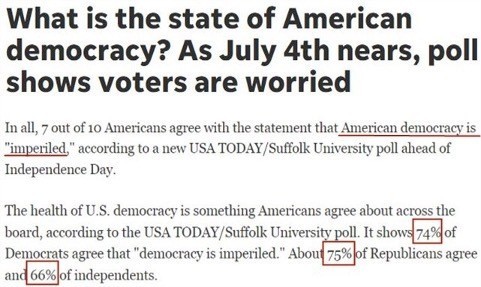 这个独立日,美国糟心事一大堆