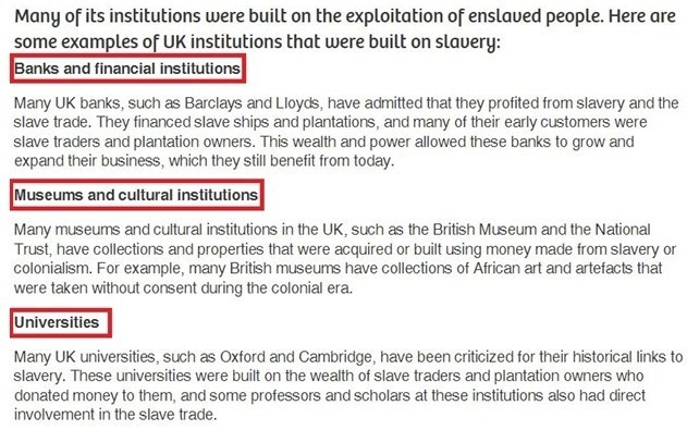 历史清算来了!英国或因奴隶贸易面临巨额索赔