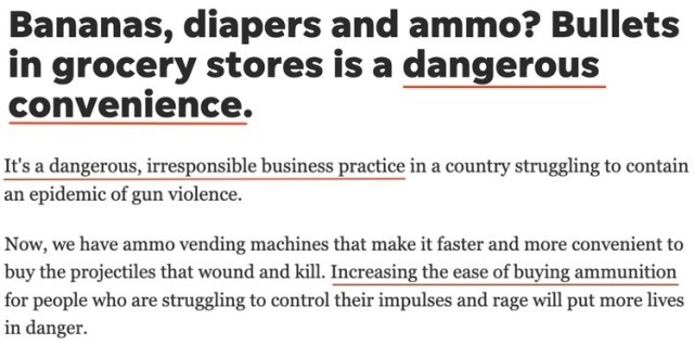 美国荒唐事!“给孩子买牛奶的地方还能买子弹”