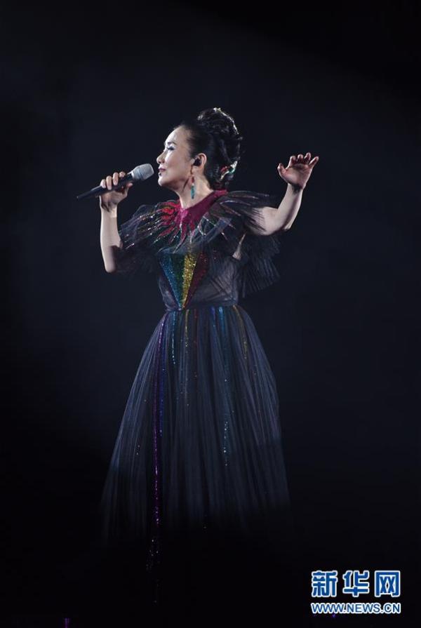 汪明荃演唱会在香港红磡体育馆举行