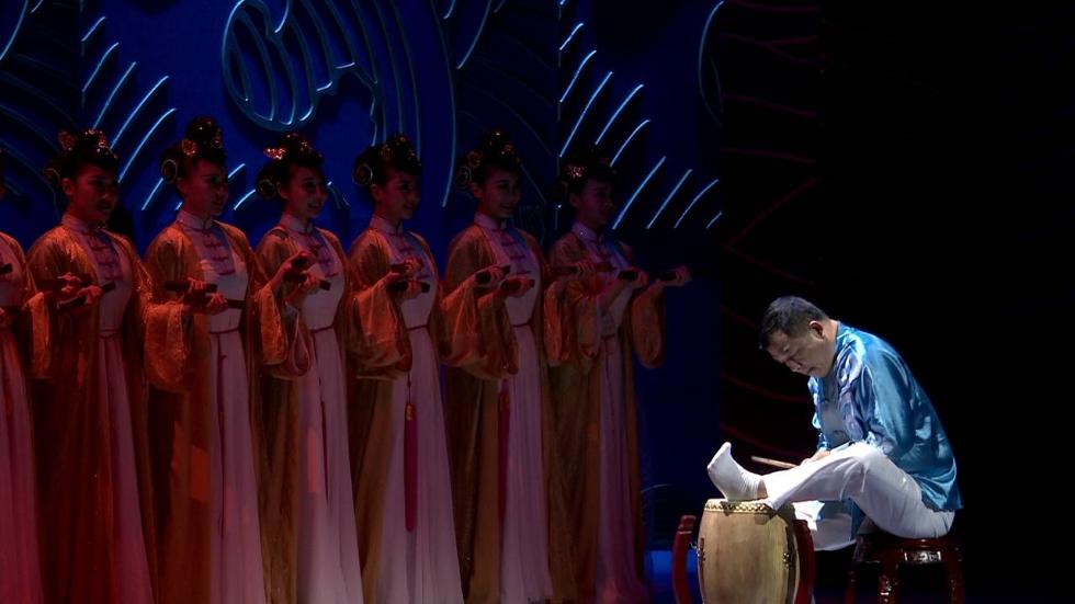 压脚鼓是中国非物质文化遗产